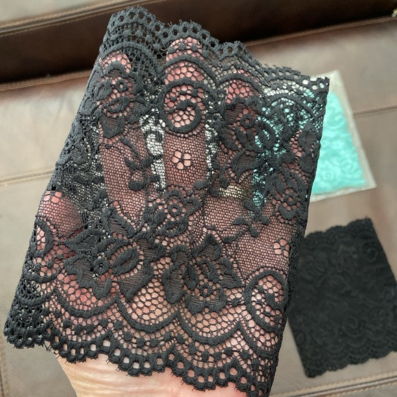3 pairs of ladies NWT lace boot cuff. These are great to wear as an accent. - Picture 3 of 4